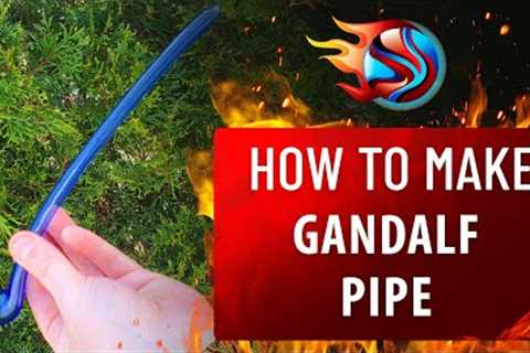 Blowing Glass Pipes | Glass Blowing | Gandalf Style Pipe | Fusing Shop