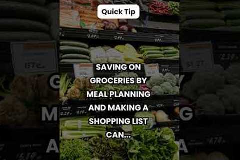 23 Did You Know? Saving on groceries by meal planning and making a shopping list can... | Finance