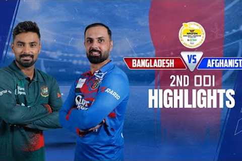 Bangladesh vs Afghanistan Highlights || 2nd ODI || Afghanistan tour of Bangladesh 2023