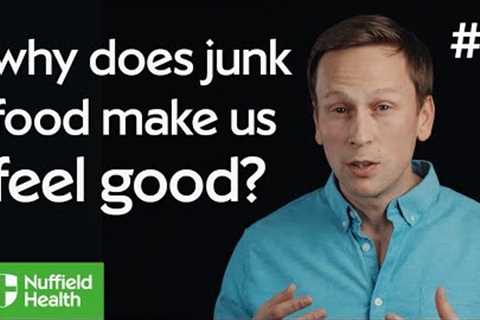 Why does eating junk food make me feel good?