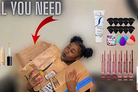 UNBOXING MY AMAZON PACKAGES | Best Makeup Products I Got As A Beginner MUA