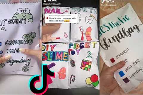Blind Bag Paper ASMR ⭐️ Unboxing TikTok Compilation #