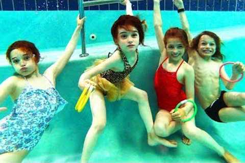 POOL PARTY GAMES (extreme kids edition) with The Norris Nuts
