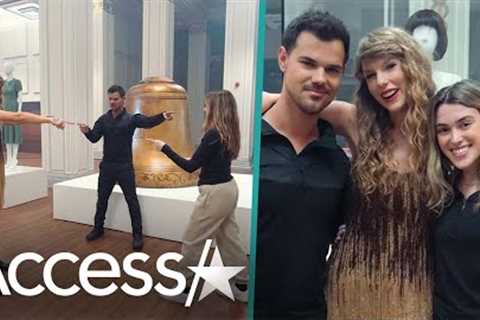 Taylor Swift, Taylor Lautner &amp; His Wife Recreate Spider-Man Meme