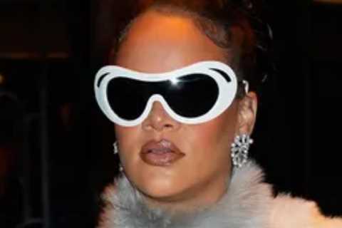 Pregnant Rihanna Models Sheer Underwear In Savage X Fenty Shoot