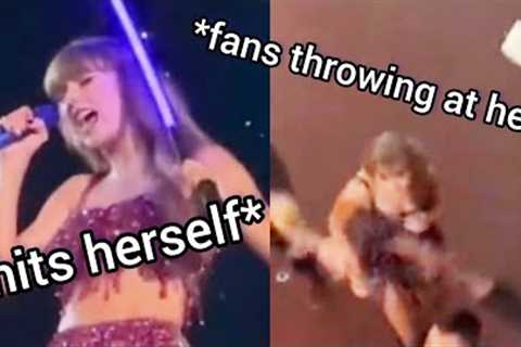 The Eras Tour ANNOYING Taylor Swift for 2 minutes straight - Hearprotek
