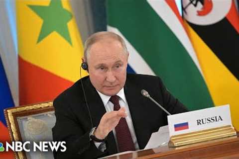 African leaders tell Putin war ‘must end’ during Ukraine peace talks