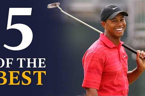 Five of the BEST Tiger Woods shots | 2006 Open Championship | Royal Liverpool