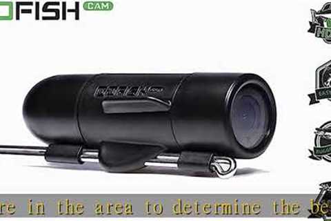 GoFish Cam- Full HD 1080p Wireless Underwater Fishing Camera, Black with LED, App Compatible with i