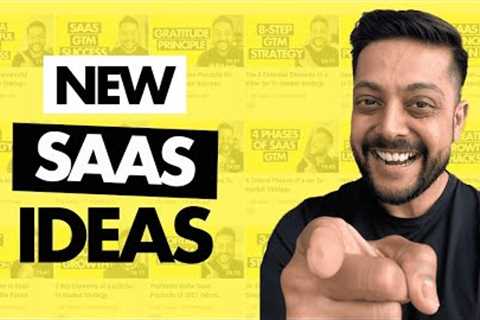 7 NEW SaaS Ideas You Can Steal