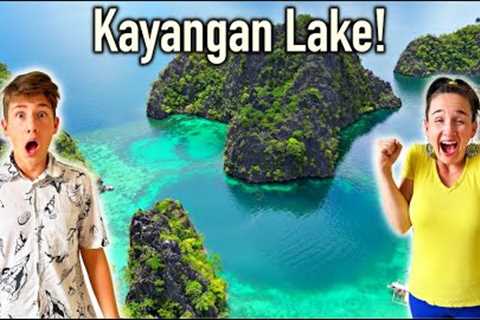 This MUST be HEAVEN!!! Coron, Palawan, Philippines Island Hopping. Kayangan Lake!