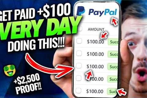 (I Made $3,000+!) Get Paid +$100 EVERY Single Day! (COMPLETELY DONE FOR YOU!)