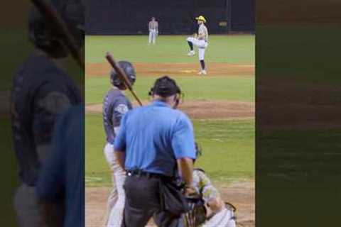 100 Foot Strikeout | Savannah Bananas #shorts #bananaball #baseball #pitcher #trick #savannahbananas