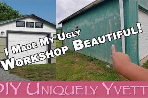 My Workshop Went From Ugly to Amazing! | Garage Makeover | Woodworking
