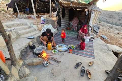 🛍️ New Outfits for Narges, Hasti, Hossein and Delicious Meal Prep by Sajjad: A Day in Nomadic Life