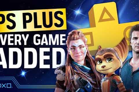 One Second From Every Game Added To PlayStation Plus (Game &amp; Classics Catalogue)