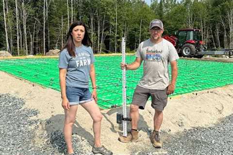 Well the INSPECTORS Came..... Building Our OFF GRID WorkShop in the WOODS