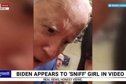 ‘He sniffs too many children': President Joe Biden slammed for viral sniffing video