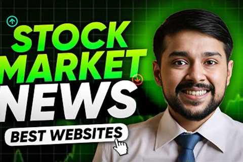 Top 10 Websites for Stock Market News in 2023 | Stock Market News | Market News | Harsh Goela