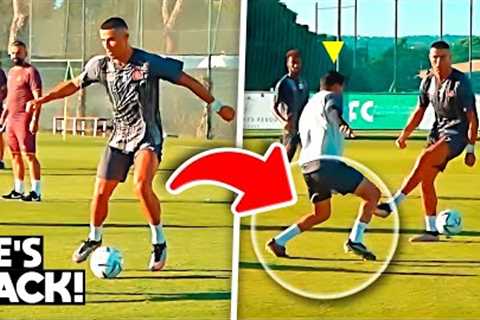 Cristiano Ronaldo Show his SKILLS 🤯 in First Al Nassr's Preseason Training !