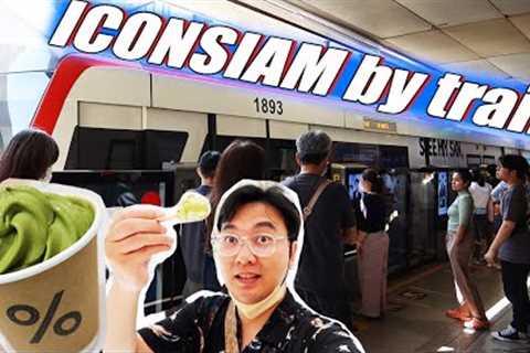 ICONSIAM % Arabica FIRST TIME How to get there by train Bangkok SHOPPING Vlog | BANGKOK ONLY S3E03