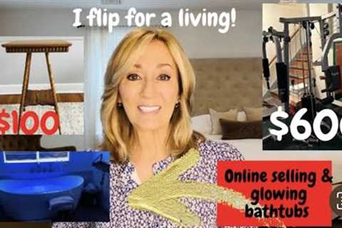 Did I BUY a DISCO Bathtub?? Goodwill Thrifting, Ebay &amp; Facebook Market Place SOLDS