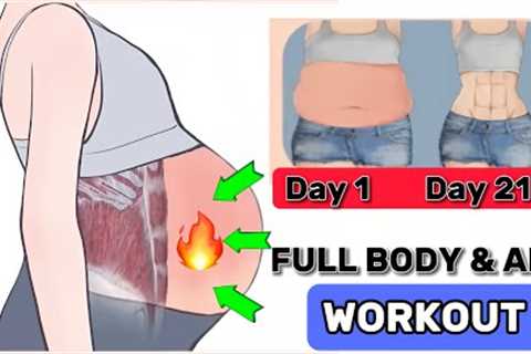 Full Body Exercise Burn Fat | Workouts At Home | To Lose Weight &amp; Slim Body | Lose 5kg in 2 Week