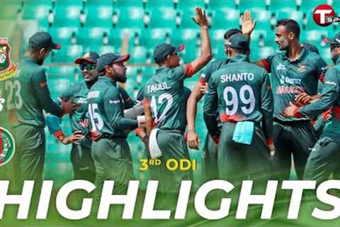 Highlights | HD | Bangladesh vs Afghanistan | 3rd ODI | T Sports