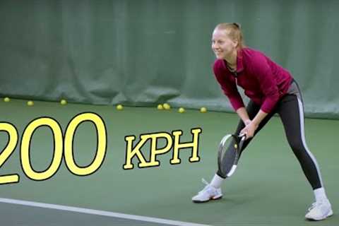 Return a Professional Tennis Serve, Win $1000