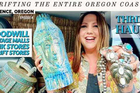 A THRIFT DAY TO REMEMBER! | Goodwill Haul | Thrift Haul | Thrift For Resale | HWY 101 Tour Ep: 4