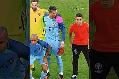 Erling Haaland is ‘trying to be Cristiano Ronaldo .. 😂 #football #soccer #shorts