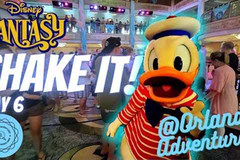 We shook our tail feathers on Day 6! Disney Fantasy 2023