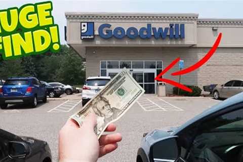 $20 Dollar 20 Minute GOODWILL THRIFTING CHALLENGE! Buying and Selling on Ebay and Amazon FBA!