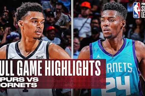 SPURS vs HORNETS | NBA SUMMER LEAGUE | FULL GAME HIGHLIGHTS