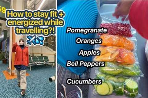 Travel Hacks to feel refreshed &amp; healthy! 😌✈️ #shorts