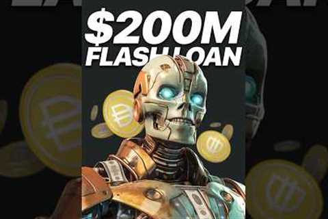From $200M to $3 Profit: The Unbelievable Flash Loan Story #DAI #cryptobot