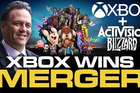 INSANE! Xbox wins Massive Merger ABK - Activision Blizzard against the FTC &amp; CMA! Console War..