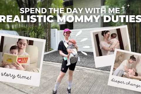 SPEND THE DAY WITH ME • REALISTIC MOMMY DUTIES | Jessy Mendiola