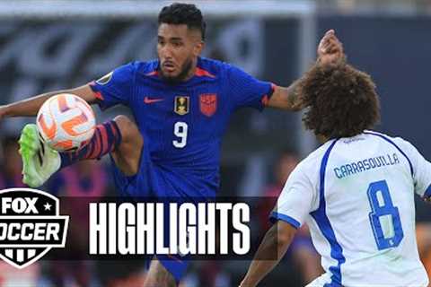 United States vs. Panama Highlights | Gold Cup