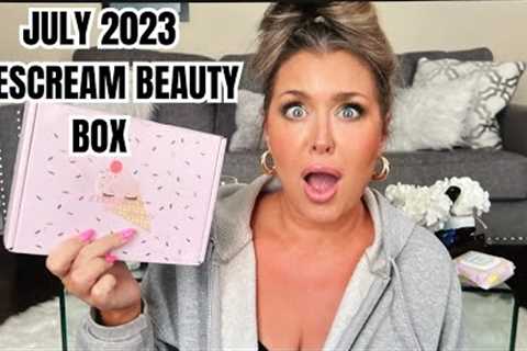 July 2023 Eyescream Beauty Box Unboxing and Swatch Party | Hotmess Momma MD