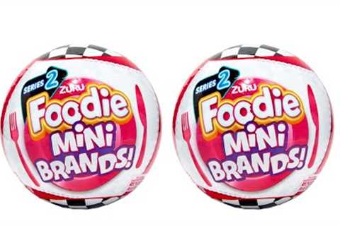 Zuru 5 Surprise Foodie Mini Brands Series 2 Unboxing Review