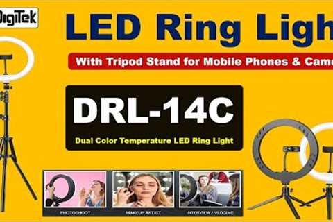 Best Ring Light For Youtube | Digitek LED Ring Light DRL 14 C | Digitek DRL 14c Unboxing