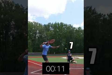 How Many Home Runs Can I Hit in 20 SECONDS? #shorts #baseball