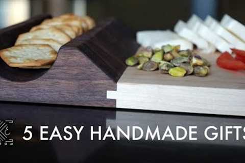 5 Easy Woodworking Projects You Can Make For Holiday Gifts