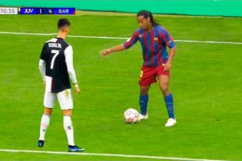 The Day Cristiano Ronaldo Showed Ronaldinho Who Is The Boss