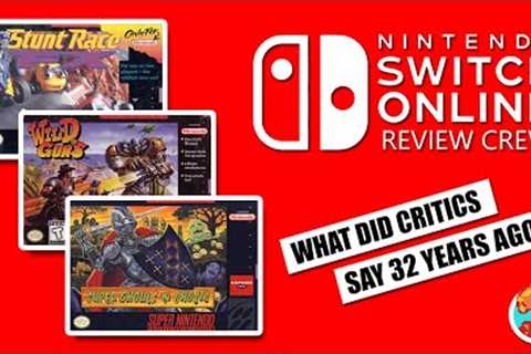 1990s Critics Review Super Ghouls 'N Ghosts, Wild Guns &amp; Stunt Race FX (Nintendo Switch Online)