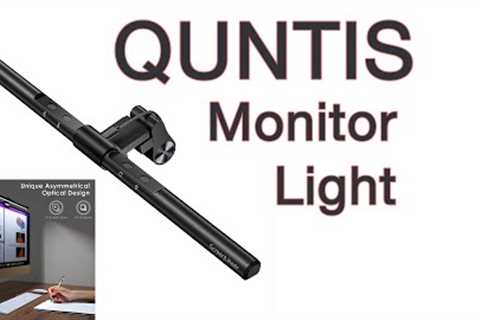 Quntis Computer Monitor Lamp, Screen Monitor Light