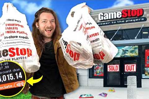 I Bought EVERY Nintendo Switch Game from GAMESTOP!
