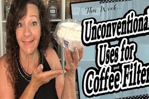 Unconventional Uses for Coffee Filters