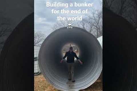 We’re building an underground bunker. Follow along for updates!
